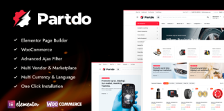 Partdo Theme WooCommerce pour magasin de pieces automobiles et