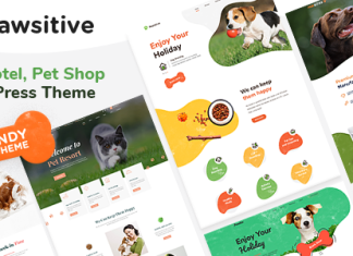 Pawsitive Theme WordPress pour la garde danimaux de compagnie
