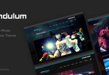 Pendulum – Thème WordPress pour producteurs de beat, DJ et événements Pendulum Theme WordPress pour producteurs de beat DJ et