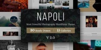 Photographie Napoli WordPress