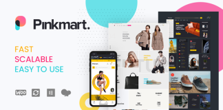 Pinkmart theme AJAX pour WooCommerce