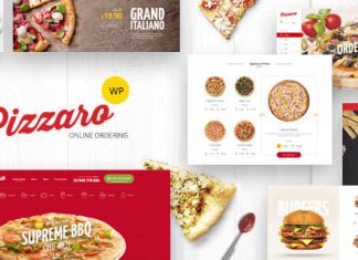 Pizzaro Theme WooCommerce pour Fast Food Restaurant