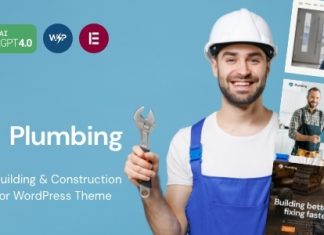 Plomberie Reparation Construction Construction Theme Elementor WordPress