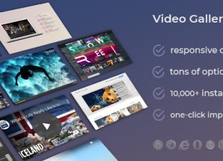 Plugin Galerie Video pour WordPress w YouTube Vimeo Pages Facebook
