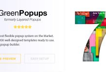 Plugin Popup pour WordPress – Green Popups (anciennement Layered Popups) Plugin Popup pour WordPress Green Popups anciennement Layered Popups