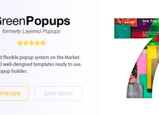Plugin Popup pour WordPress Green Popups anciennement Layered Popups
