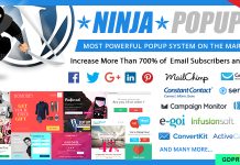 Plugin Popup pour WordPress Ninja Popups