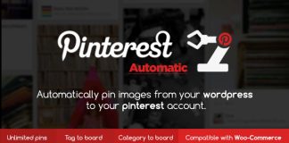 Plugin WordPress Pinterest Automatic Pin