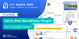Plugin WordPress pour Google Maps WP MAPS PRO