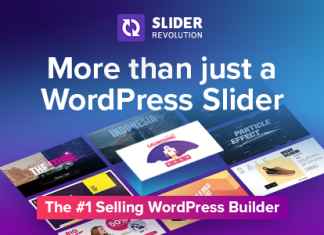 Plugin WordPress responsive de Slider Revolution