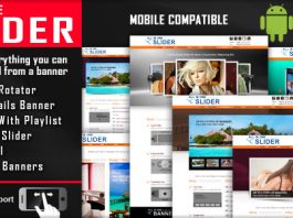 Plugin de Carrousel tout en un reactif All in One Slider Responsive