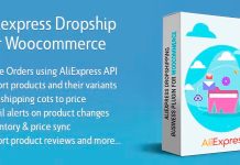 Plugin de commerce electronique AliExpress Dropshipping pour WooCommerce