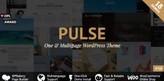 Pulse Premier theme WordPress