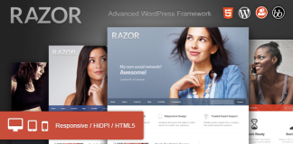Razor Le theme WordPress a la pointe de la