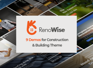 RenoWise – Thème WordPress de Construction et de Bâtiment RenoWise Theme WordPress de Construction et de Batiment