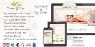 Reve Spa Salon WordPress