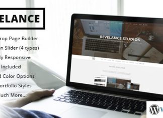 Revelance Theme parallaxe professionnel multisingle page