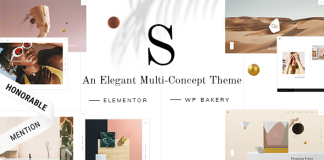 Sahel Un theme multi concept elegant