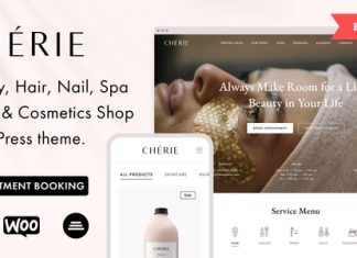 Salon de beaute et spa Cherie