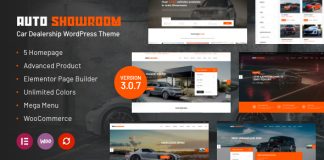 Salon de lauto Theme WordPress de concession automobile