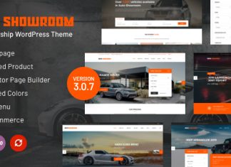 Salon de lauto Theme WordPress de concession automobile