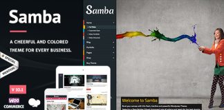 Samba Theme WordPress Colore