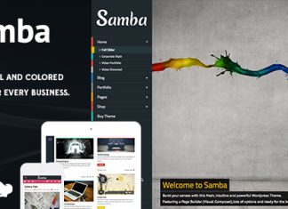 Samba Theme WordPress Colore