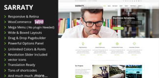 Sarraty Theme dentreprise
