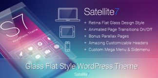 Satellite7 Theme WordPress polyvalent pour ecrans Retina