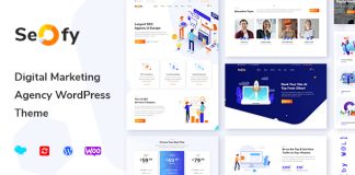 Seofy Theme WordPress de Marketing et Digital