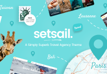 SetSail – Thème pour agence de voyages SetSail Theme pour agence de voyages