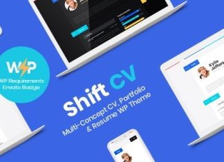 ShiftCV Blog CV Portfolio WordPress