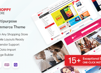 ShoppyStore – Thème WordPress polyvalent Elementor WooCommerce (15+ pages d’accueil & 3 mises en page mobiles) ShoppyStore Theme WordPress polyvalent Elementor WooCommerce 15 pages daccueil