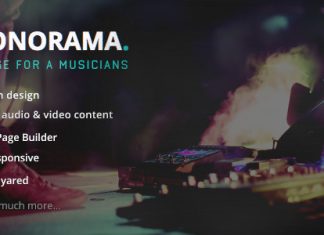 Sonorama Theme WordPress pour groupes de musique et musiciens