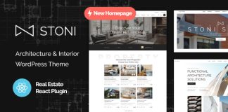 Stoni Theme WordPress pour agence darchitecture