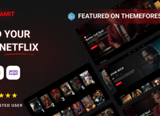 Streamit 30 Theme WordPress de streaming video RTL