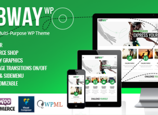 Subway Theme WordPress polyvalent et reactif