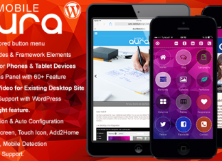 Theme Premium Mobile Aura