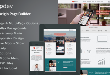 Thème WordPress Appdev – Vitrine d’application mobile Theme WordPress Appdev Vitrine dapplication mobile