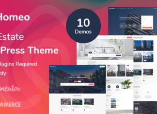 Theme WordPress Homeo Immobilier