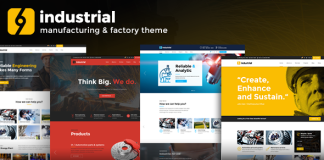 Theme WordPress Industriel Entreprise Industrie Usine