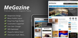 Theme WordPress Megazine Responsive