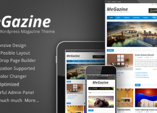 Theme WordPress Megazine Responsive