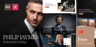 Theme WordPress PJ Coaching de Vie Business