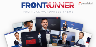 Theme WordPress Politique FrontRunner
