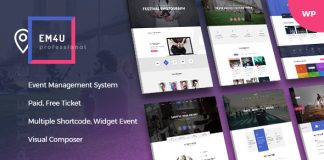Theme WordPress de gestion devenements pour la reservation de billets