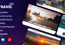 Theme WordPress de reservation de circuits touristiques