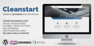 Theme WordPress dentreprise Cleanstart