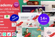 Theme WordPress eCademy Education LMS Cours de Coaching