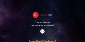 Theme WordPress polyvalent Circle Flip Responsive